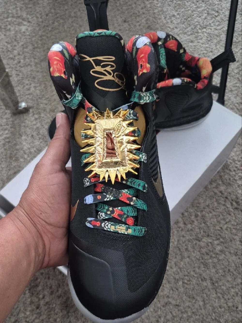 Nike Lebron James 9 Watch The Throne Brand New With Box And Recceipt